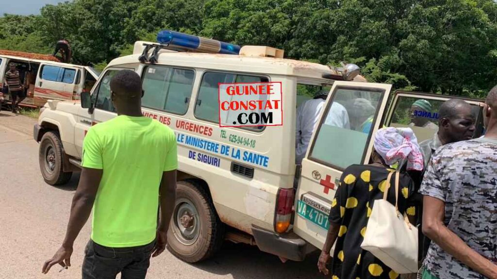 Siguiri : TROIS PERSONNES PÉRISSENT DANS UN ACCIDENT DE LA CIRCULATION À BOURÉ BALATO