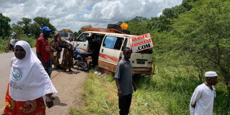 Siguiri :DEUX PERSONNES PÉRISSENT SUR UNE MOTO DANS UN ACCIDENT DE LA CIRCULATION