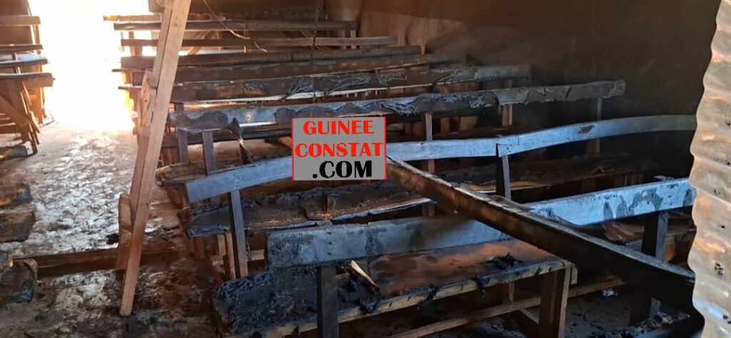 Labé : UN INCENDIE D’ORIGINE ÉLECTRIQUE DÉTRUIT UN VIDÉO-CLUB À FADY