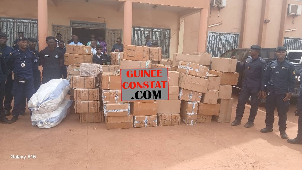 Kankan : SAISIE DE PRÈS DE 100 CARTONS DE MÉDICAMENTS ILLICITES
