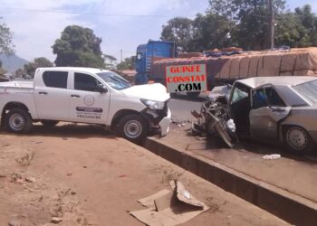 Kindia : UN CAS DE MORT DANS UN ACCIDENT DE CIRCULATION